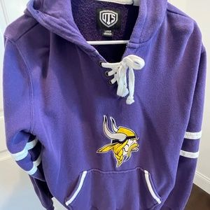 Minnesota Vikings L purple hoodie